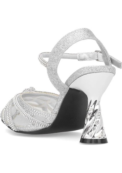 Guja 25Y125-1 Z Gümüş Kadın Abiye Ayakkabı fırsatları