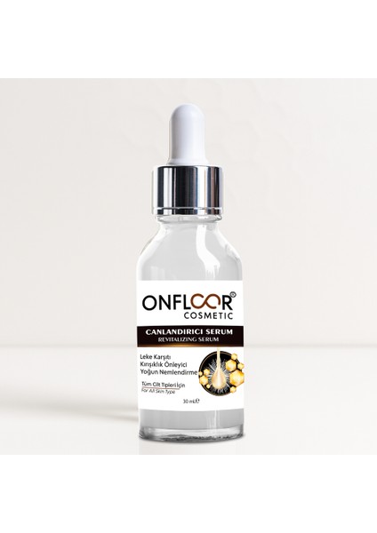 Canlandırıcı Serum 30 ml – Kolajen Destekli Nemlendirici Bakım Serumu