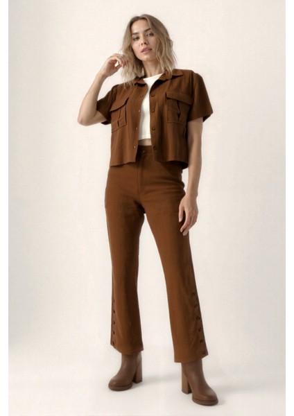 Kapak Cepli Krinkıl Kumaş Gömlek fiyatları