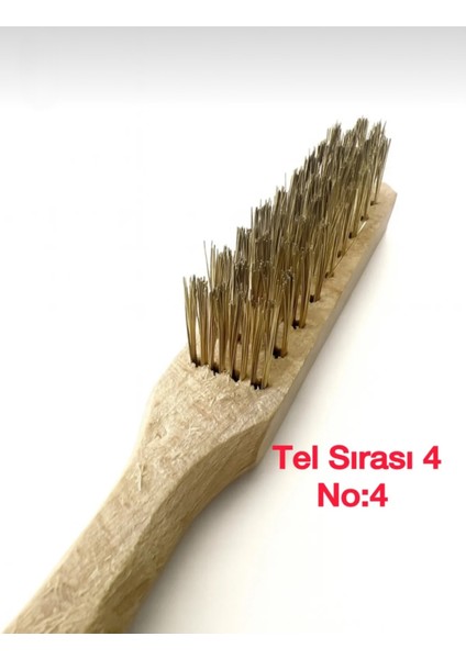 Ahşap Saplı Kir Pas Çok Amaçlı Temizleme Fırçası No:4 modelleri