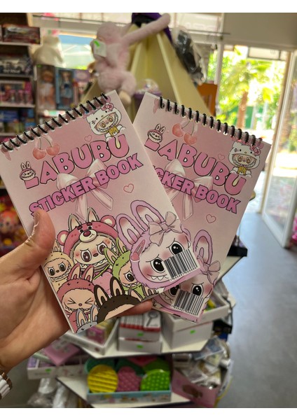 Labubu Sticker Defter
