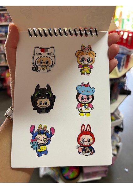 Labubu Sticker Defter fiyatları
