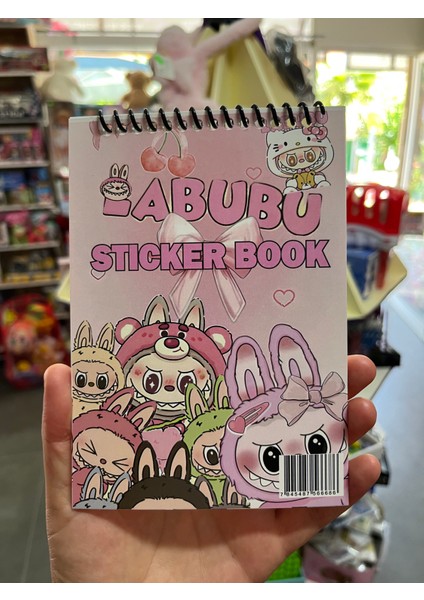 Labubu Sticker Defter modelleri