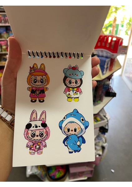 Labubu Sticker Defter fırsatları