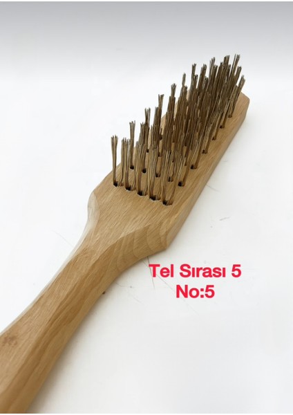 Ahşap Saplı Kir Pas Çok Amaçlı Temizleme Fırçası No:5 fırsatları