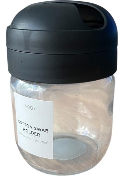 Cam Kapaklı Pamuk Organizeri, Şık ve Kullanışlı Depolama Çözümü modelleri