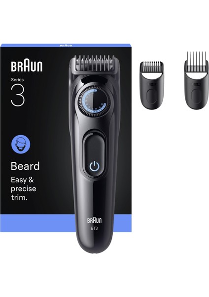 Sakal Düzeltici Series 3, +3 Aksesuar, 40 Uzunluk, Keskin Bıçak, BT3520
