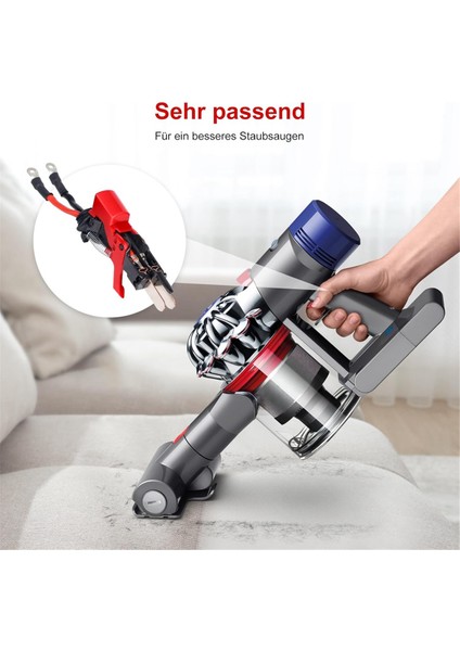 SV10 Elektrikli Süpürge Aksesuarları Için V8 Anahtar Tertibatı, Güç Tetik Parçalarının Değiştirilmesi Kırmızı Düğme (Yurt Dışından) indirimleri