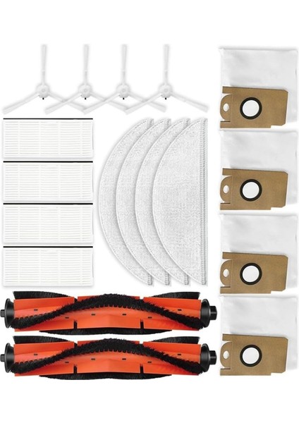 R1/R1A/R1 Pro/s1 Robot Süpürge Ana Yan Fırça Hepa Filtre Paspas Bezi Yedek Parçaları (Yurt Dışından) fiyatları