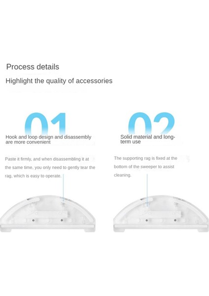 Eve Plus Robot Yedek Paspas Tutucu Elektrikli Süpürge Parçaları Modülü Ev Temizliği (Yurt Dışından) fiyatları
