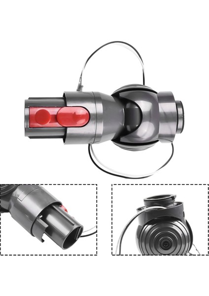 V8 V10 Elektrikli Süpürge Alet Parçaları Doğrudan Tahrikli Zemin Fırçası Konnektörü Değişimi (Yurt Dışından) fiyatları