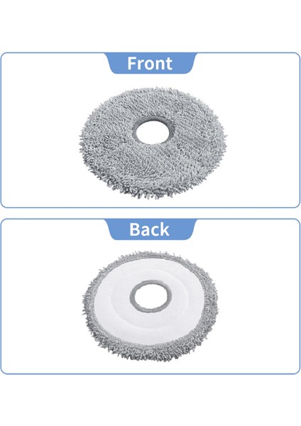Robot Süpürge 3s B108CN / 2pro B113CN Temizleyici Yedek Parçaları Için 4 Adet Yıkanabilir Paspas Bezi (Yurt Dışından) fırsatları