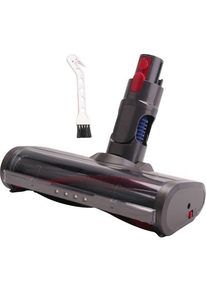 V7 V8 V10 V11 V15 Elektrikli Süpürge Zemin Başlığı Yeşil LED Işıklı Halılar ve Sert Zeminler Için Fırça (Yurt Dışından) modelleri