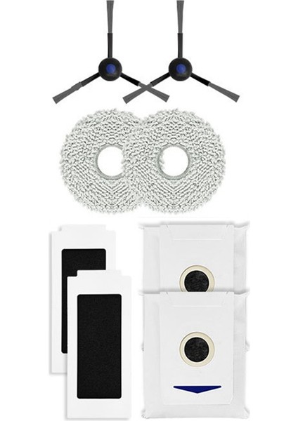 T30 / Max Pro Aksesuarları Için Mop Bezi Toz Torbası Robot Yedek Parçası (Yurt Dışından)