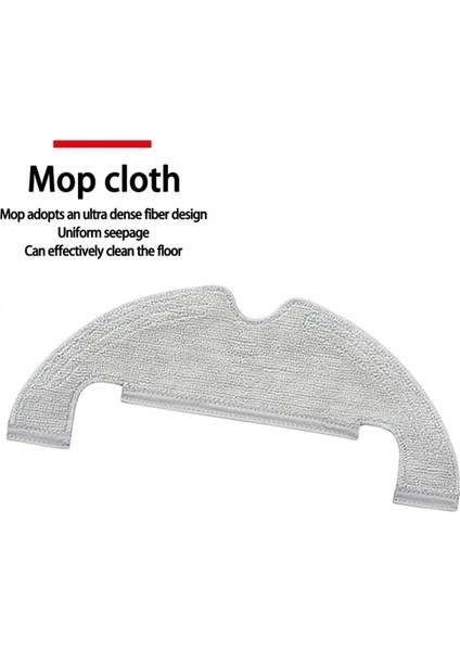 Bot D10 PLUS/RLS3D Elektrikli Süpürge Robotu Yedek Aksesuarları Ana Yan Fırça Paspas Bezi Filtre Toz Torbası (Yurt Dışından) indirimleri