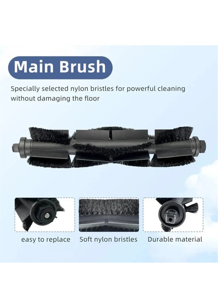 X-Plorer Serie 75 S+ / RG8597WH Silindir Yan Fırça Hepa Filtre Paspas Bezleri Robot Süpürge Parçaları (Yurt Dışından) indirimleri