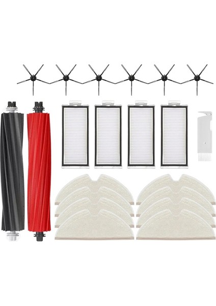 Q8 Max, Max+, Q5 Pro, Pro+ Robot Süpürge Ana Yan Fırça Hepa Filtre Paspas Pedi Yedek Parçaları (Yurt Dışından)