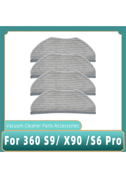 360 S9 S6 Pro X90 X95 Robot Süpürge Hepa Filtre Rulosu Ana Fırça Yan Paspas Bezi Bez Yedek Aksesuarlar (Yurt Dışından) fırsatları