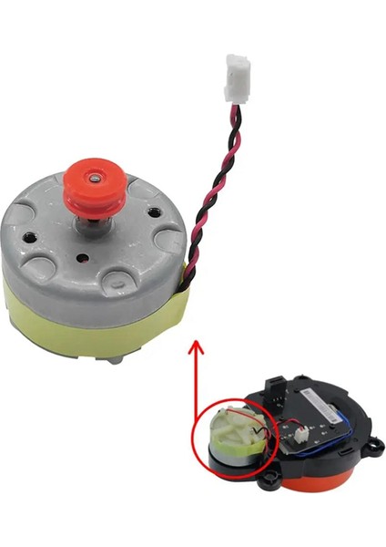 1c / 1s S5 Max S6 Pure Maxv Elektrikli Süpürge Lazer Için Yedek Dişli Şanzıman Motoru (Yurt Dışından) modelleri