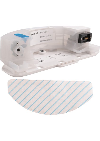 T9 Power Max Robot Süpürge Parçaları Beyaz Için Fırçalama Özelliğine Sahip Su Tankı Paspas Sistemi (Yurt Dışından) modelleri