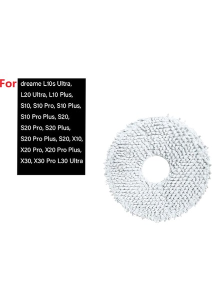 Dream Bot L10S Pro Ultra L20 X20 X30 L30 S10 / Robot Süpürge Parçaları Için 12 Adet Paspas Bezi (Yurt Dışından) indirimleri