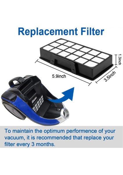 RO69XX X-Power ZR006001 RO6941EA RO6951EA RO6954EA RO6963EA RO6984EA Elektrikli Süpürge Parçaları Için Hepa Filtresi (Yurt Dışından) fırsatları