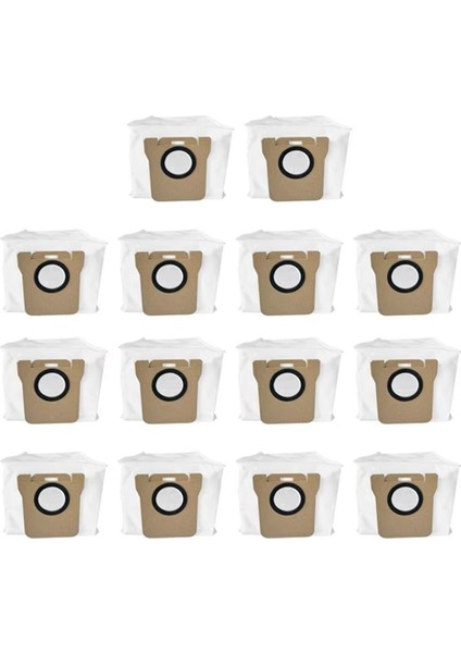 14 Adet Robot Süpürge X20+/X20 Plus Yedek Aksesuarları Toz Torbası Için Uygun (Yurt Dışından)