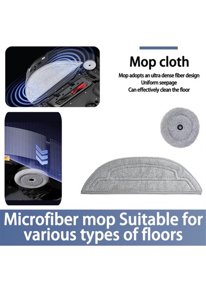 Saros 10 / G30 Robot Süpürge Için 34 Adet Yedek Kit Ana Yan Fırça Hepa Filtreler Paspas Bezleri Toz Torbaları (Yurt Dışından) indirimleri