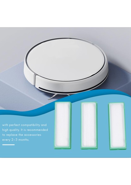 Aksesuarlar Yuvarlak Fırça Filtresi Yan Fırçalar Kobold VR200 Robot Süpürge Yedek Parçaları (Yurt Dışından) fiyatları