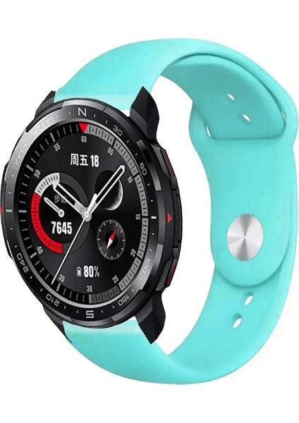 Honor Watch Gs Pro Akıllı Saat Uyumlu Yumuşak Dokulu Silikon Kordon Kayış