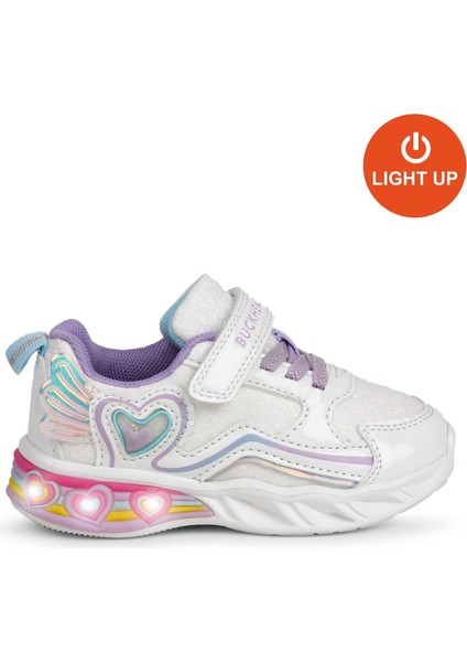 Çocuk Işıklı Cırtlı Günlük Ayakkabı BUCK3046 Berry