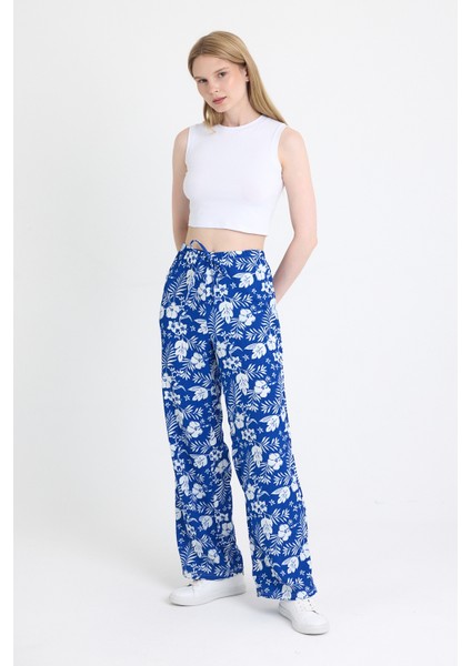 Saks Bel Lastikli Desenli Pantolon 4725A fiyatları