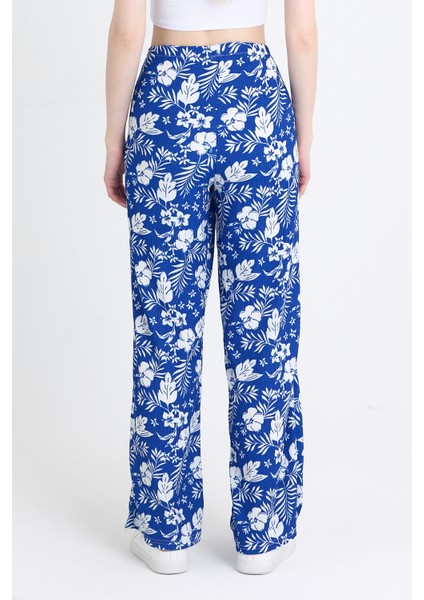 Saks Bel Lastikli Desenli Pantolon 4725A indirimleri