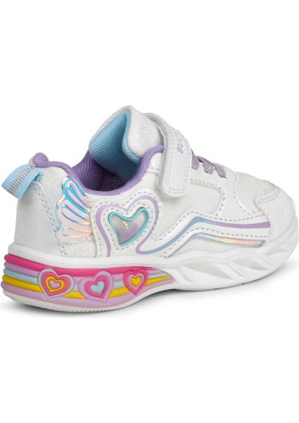 Çocuk Işıklı Cırtlı Günlük Ayakkabı BUCK3046 Berry modelleri