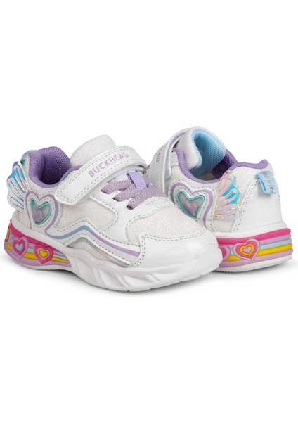 Çocuk Işıklı Cırtlı Günlük Ayakkabı BUCK3046 Berry fırsatları