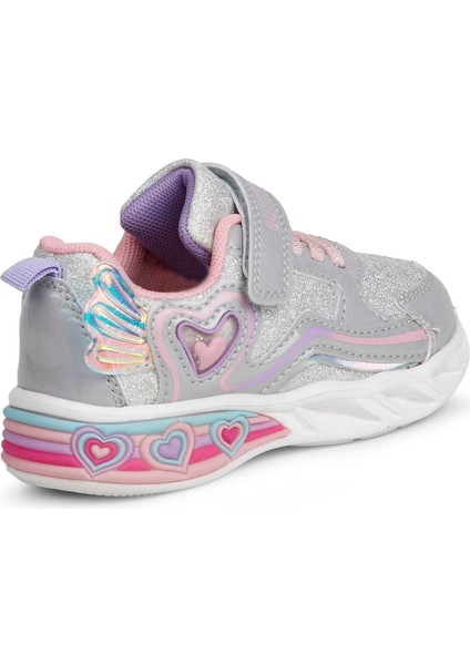 Çocuk Işıklı Cırtlı Günlük Ayakkabı BUCK3046 Berry modelleri