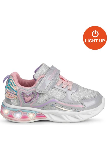 Çocuk Işıklı Cırtlı Günlük Ayakkabı BUCK3046 Berry