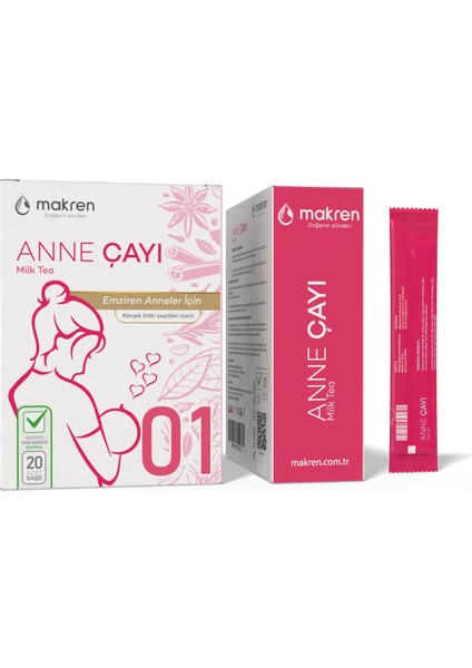 Anne Çayı Doğal Bitki Karışımı 1 Paket 20 Adet Saşe fiyatları