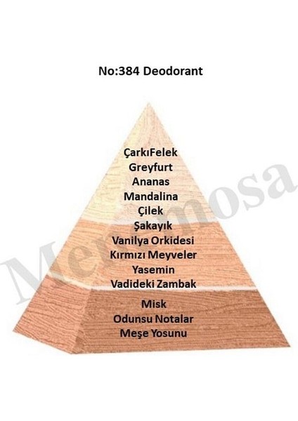 NO:384 Kadın Floral Deodorant 150 ml - MNMS150NO384DEO fiyatları