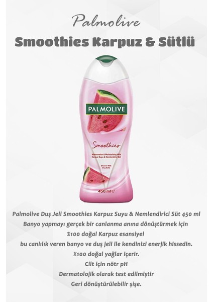 Smoothies 2'li 450 ml Duş Jeli - Rosıe Pamuk Hediye fiyatları