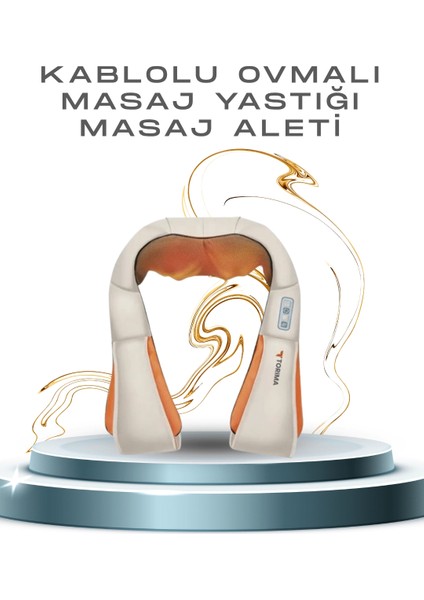 Vücut Masaj Aleti – Ergonomik Tasarım, Güçlü Ovmalı Masaj Teknolojisi