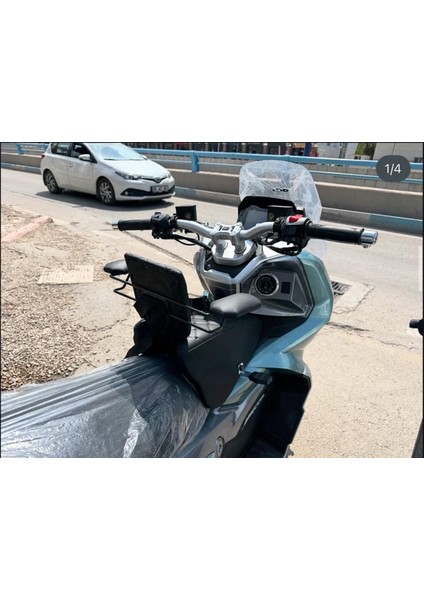 Freccia Motosiklet Çocuk Koltuğu, Emniyet Kemerli, Siyah Deri, Kollu, 2-8 Yaş Arası, Hediyeli