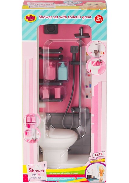 02379 Klozetli Banyo Oyun Seti -Oydaş Oyuncak