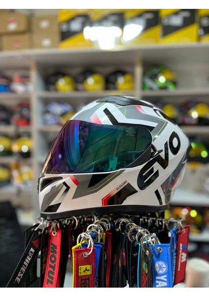 Full Face Kask Iridyum Camlı Kask