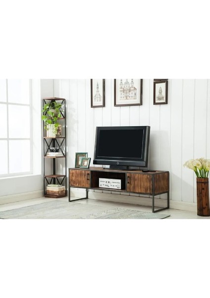 Dekoratif Köşe Çapraz Detay Kitaplık- Aksesuar Rafı- Çok Amaçlı Raf modelleri