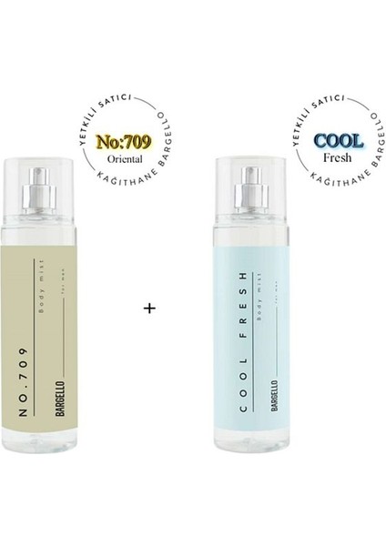 NO: 709 Cool Fresh Erkek Body Mist 210 ml EDT - MNMS210709CLFR