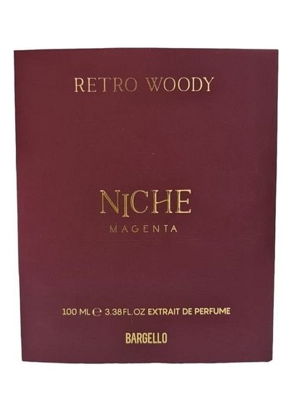 Nıche Retro Woody Unısex 100 ml Extraıt De Perfume indirimleri