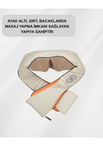 6 Başlıklı Isıtmalı Masaj Cihazı – Tüm Vücut Için Derin Kas Masajı fırsatları