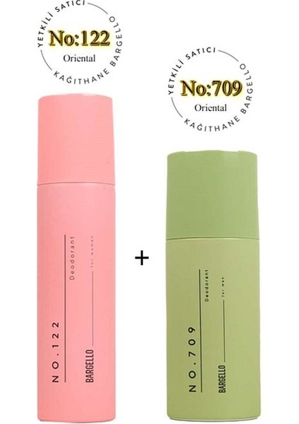 NO:122 NO:709 Kadın / Erkek Deodorant Oriental 150 ml - MNMS150122709DEO
