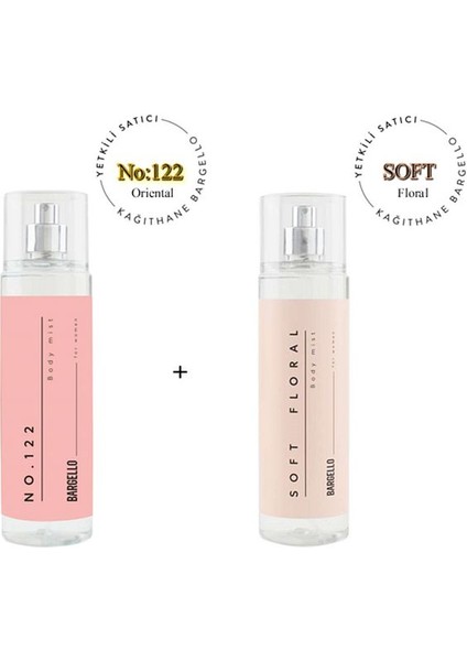 NO: 122 Soft Body Mist Kadın 210 ml EDT - MNMS210EDT122SFT